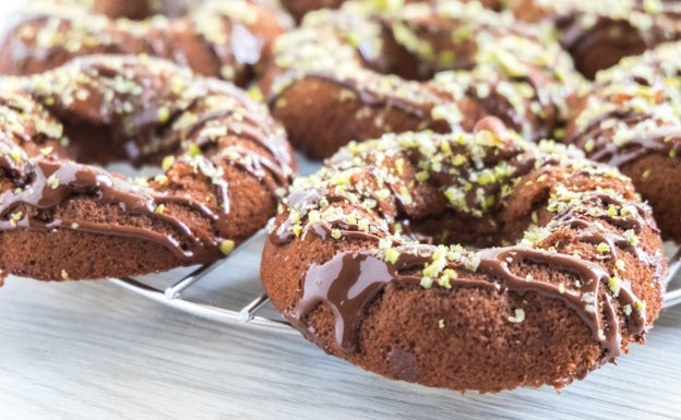 Los donuts también pueden ser de fruta