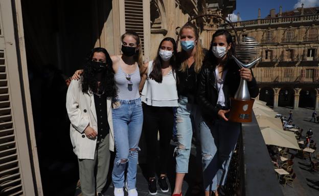 Salamanca celebra el nuevo título de Avenida y agradece el compromiso del club con la ciudad