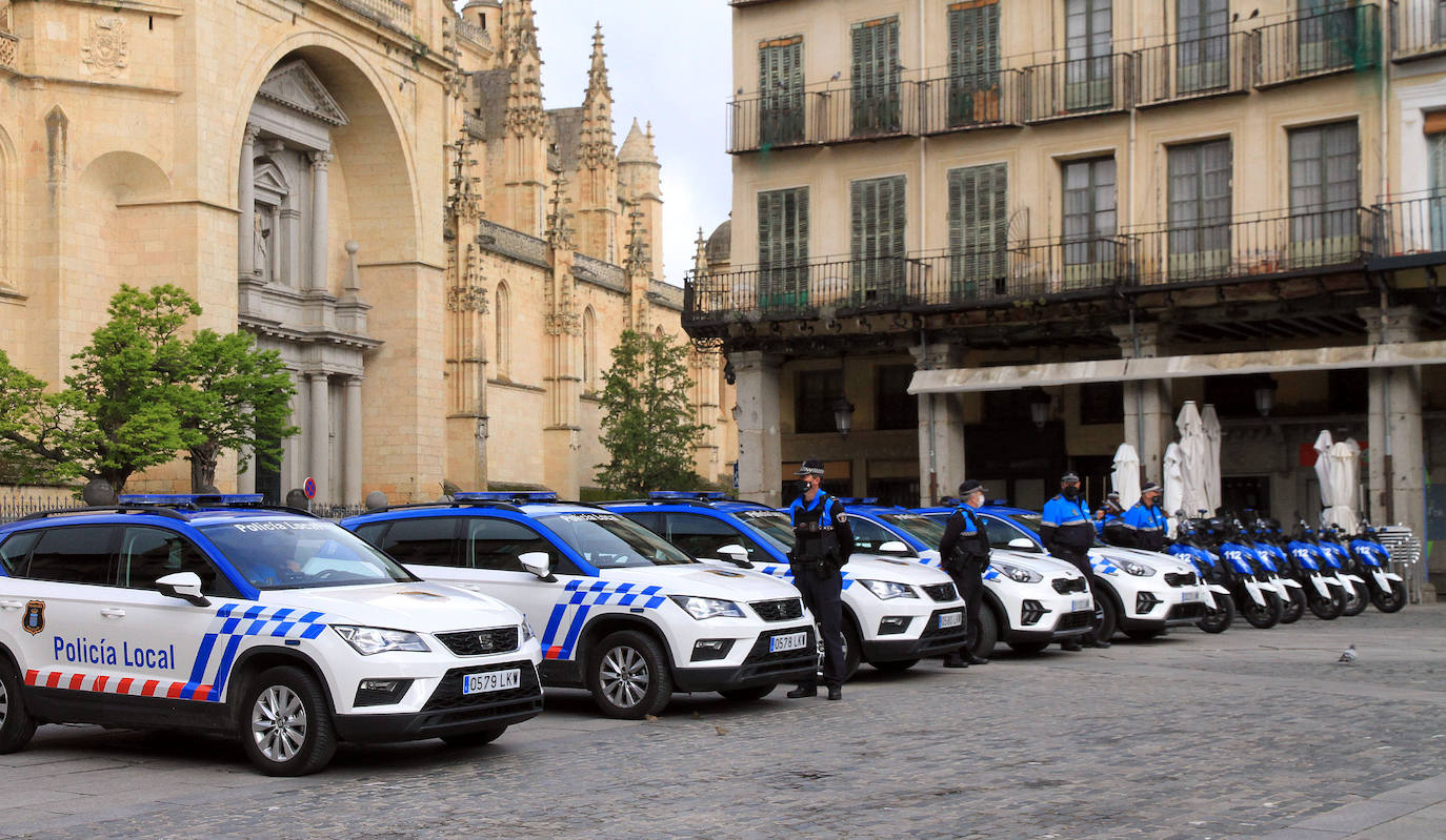 La Policía Local incorpora dos nuevos coches y seis motocicletas a su flota de vehículos