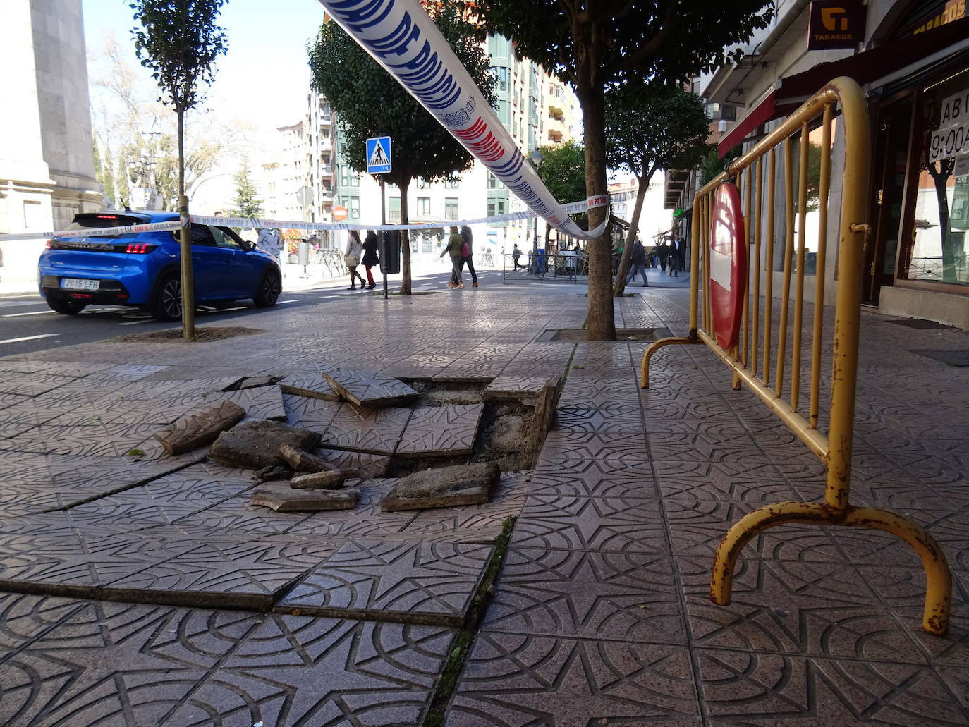 El saneamiento de la calle Librería provocará cortes a lo largo de la jornada