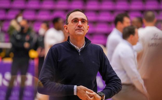 Hugo López se despide del Real Valladolid Baloncesto