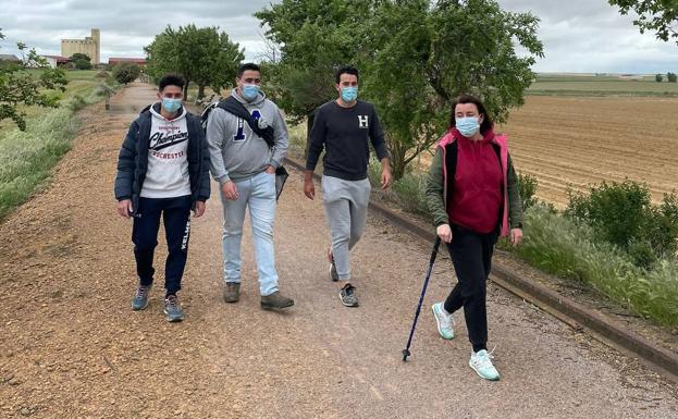 Villalón celebra la marcha de las vías verdes con salidas escalonadas y uso obligatorio de mascarillas