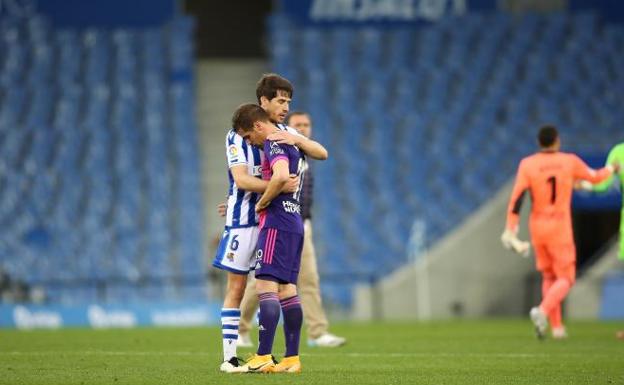 Uno a uno del Real Valladolid ante la Real Sociedad: solo Hervías se salva entre los titulares