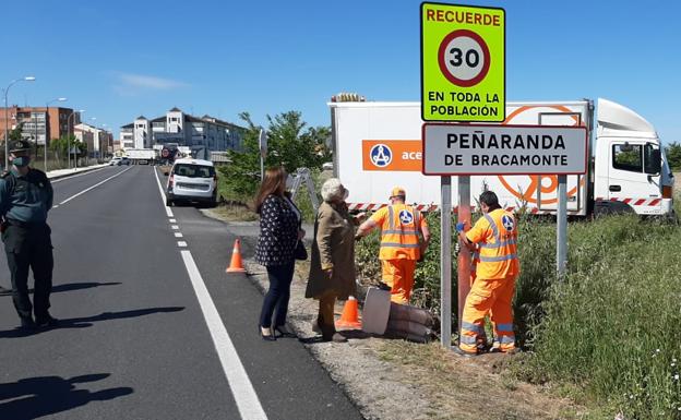 La campaña 'Velocidad 30' llega a Peñaranda de Bracamonte