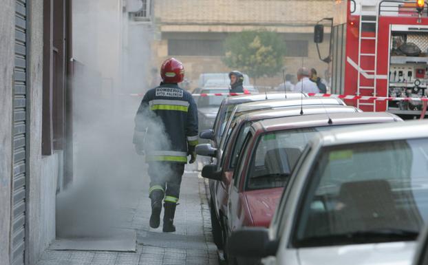 Un conserje municipal asume el incendio en su garaje de un vehículo del Ayuntamiento de Palencia