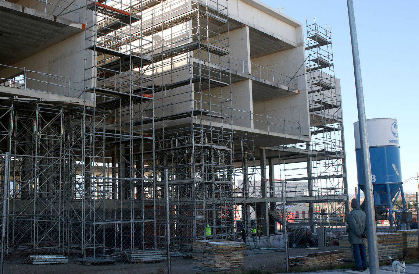 Las obras del nuevo Palacio de Justicia de Segovia estarán terminadas en un año