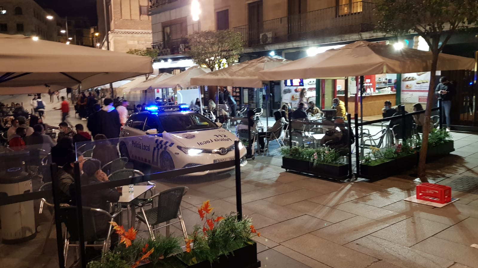 Otra noche movida en Salamanca con 100 propuestas de sanción por incumplir las normas covid