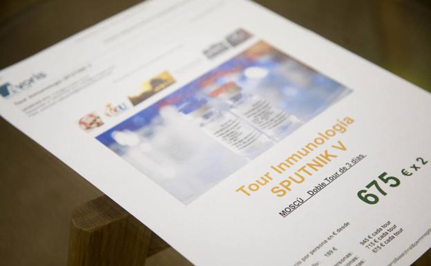 De Valladolid a Moscú y vuelta a casa con la vacuna puesta