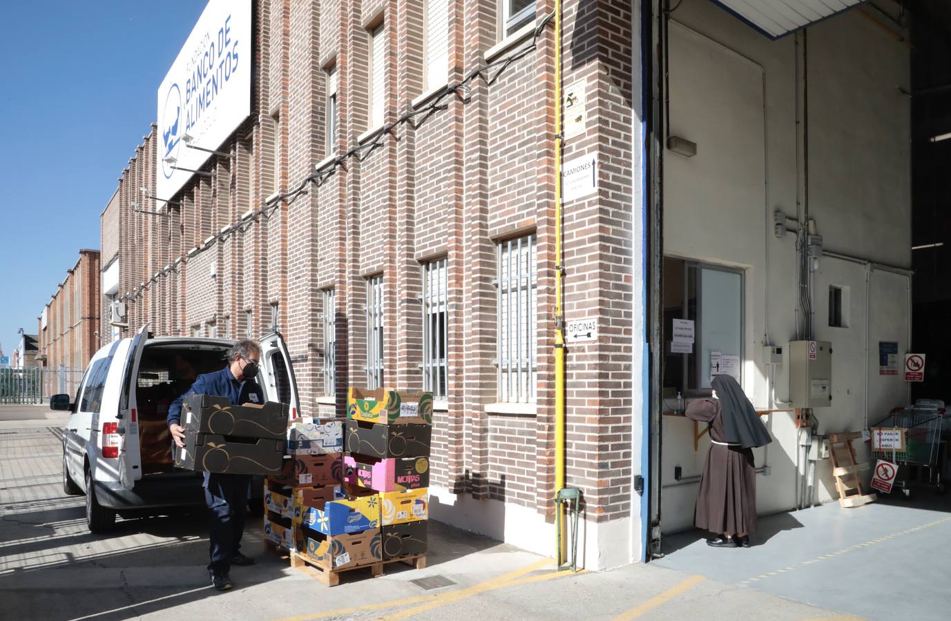 El Banco de Alimentos de Valladolid lanza una campaña para llenar sus despensas