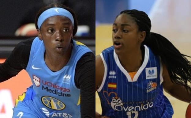 Espectacular duelo en la WNBA entre Hayes y su 'sustituta' en el CB Avenida Kahleah Copper