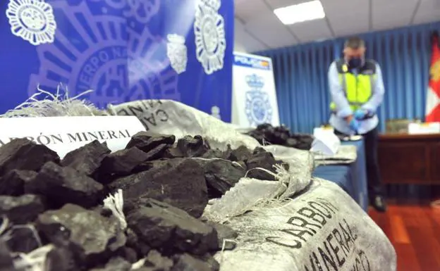 La red desarticulada en Medina ocultaba 862 kilos de cocaína en sacos de carbón