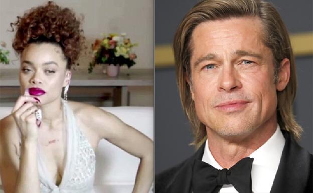 Relacionan a Brad Pitt con la actriz Andra Day