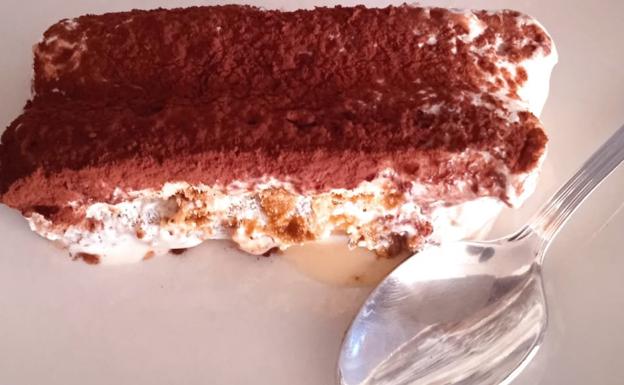 Tiramisú casero