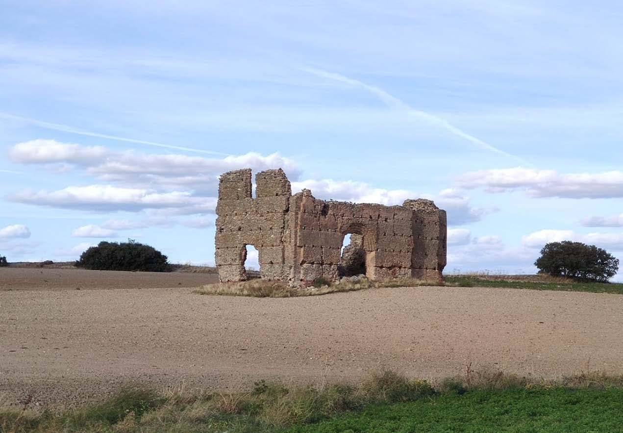 La ermita de la Virgen de Pinillos, en Armuña, en riesgo de desaparición