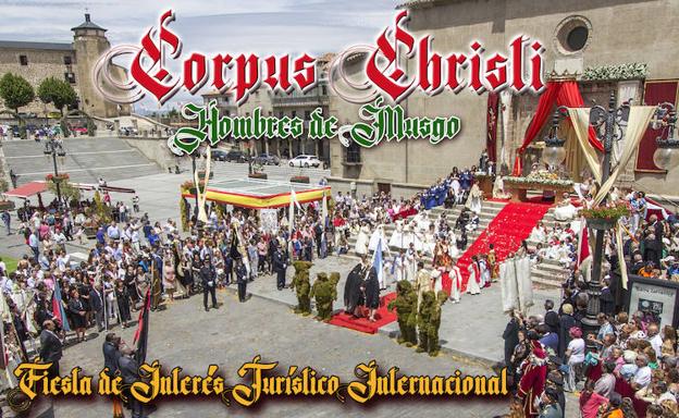 Acto simbólico en Béjar para celebrar el Corpus Christi