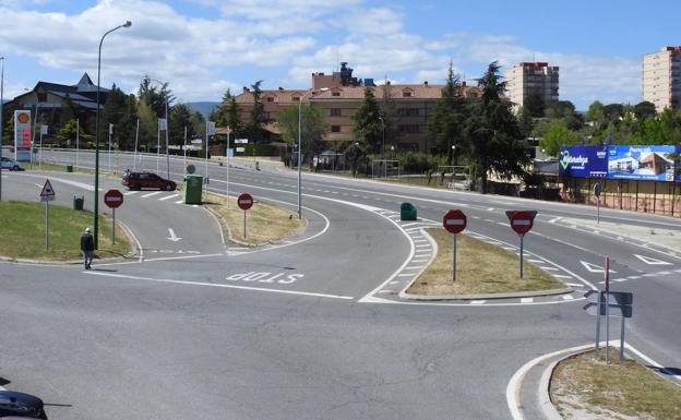 Una pasarela permitirá que se pueda cruzar la Nacional en Los Ángeles de San Rafael