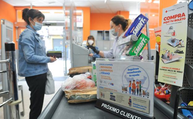 El Banco de Alimentos cierra su campaña de recogida de víveres con menos donaciones de las esperadas