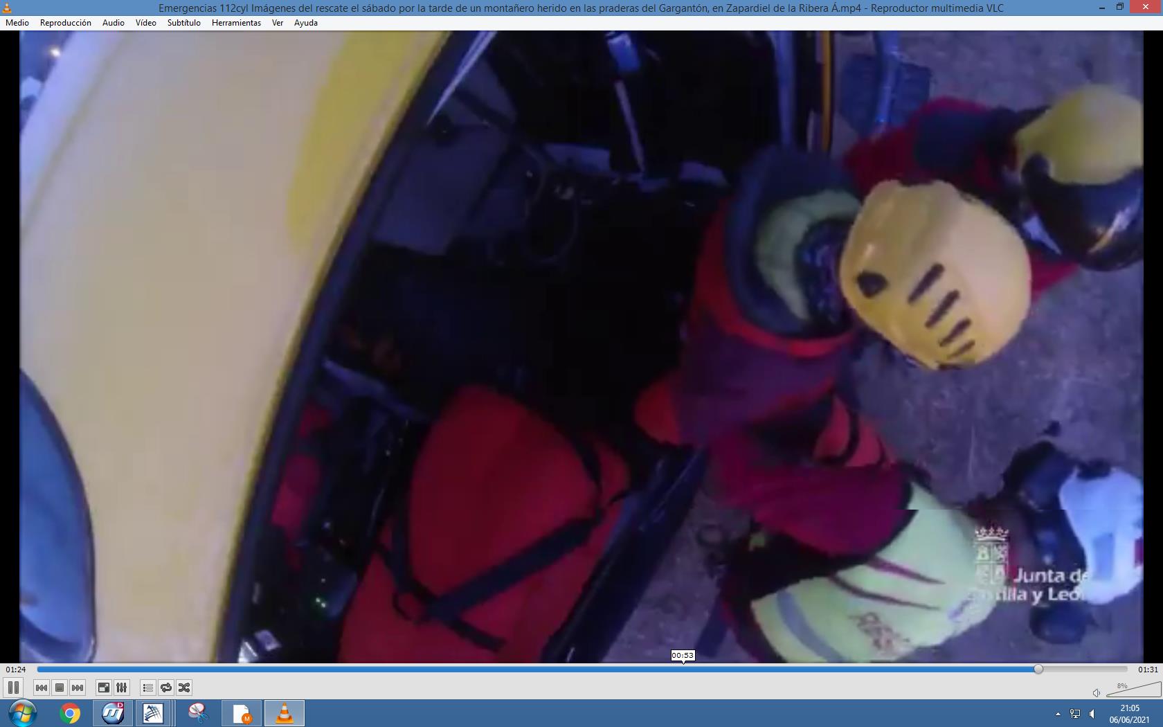 Rescatan a un montañero herido en las praderas de Gargantón, en Ávila