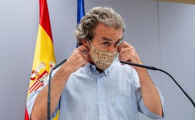 Fernando Simón prevé el fin de las mascarillas para antes de julio