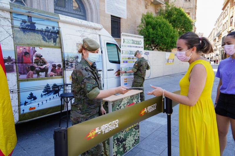 Defensa convoca 3.160 plazas para militares, 96 para Salamanca