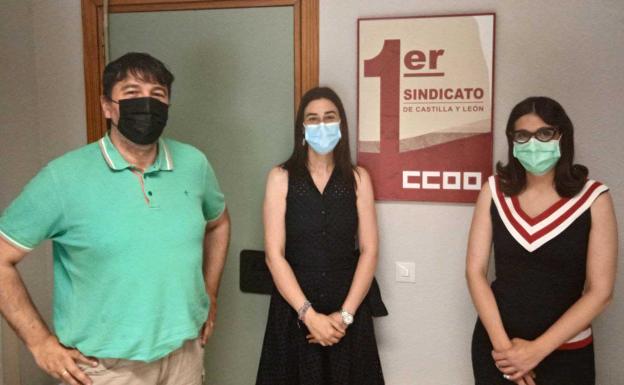 Izquierda Unida Salamanca y CCOO se reúnen para buscar soluciones a los problemas de empleo en Salamanca
