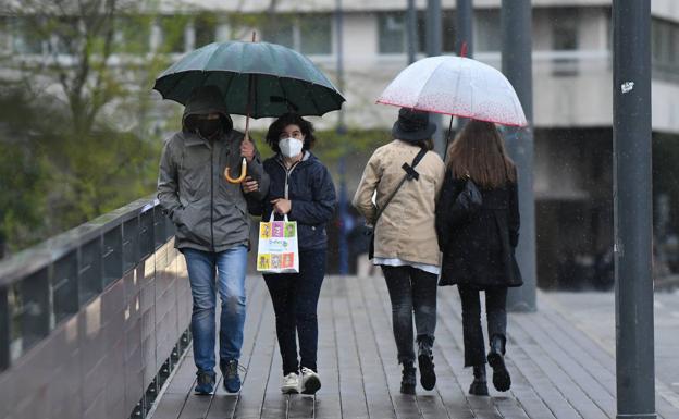 Aviso de lluvias y tormentas esta tarde en siete provincias de Castilla y León