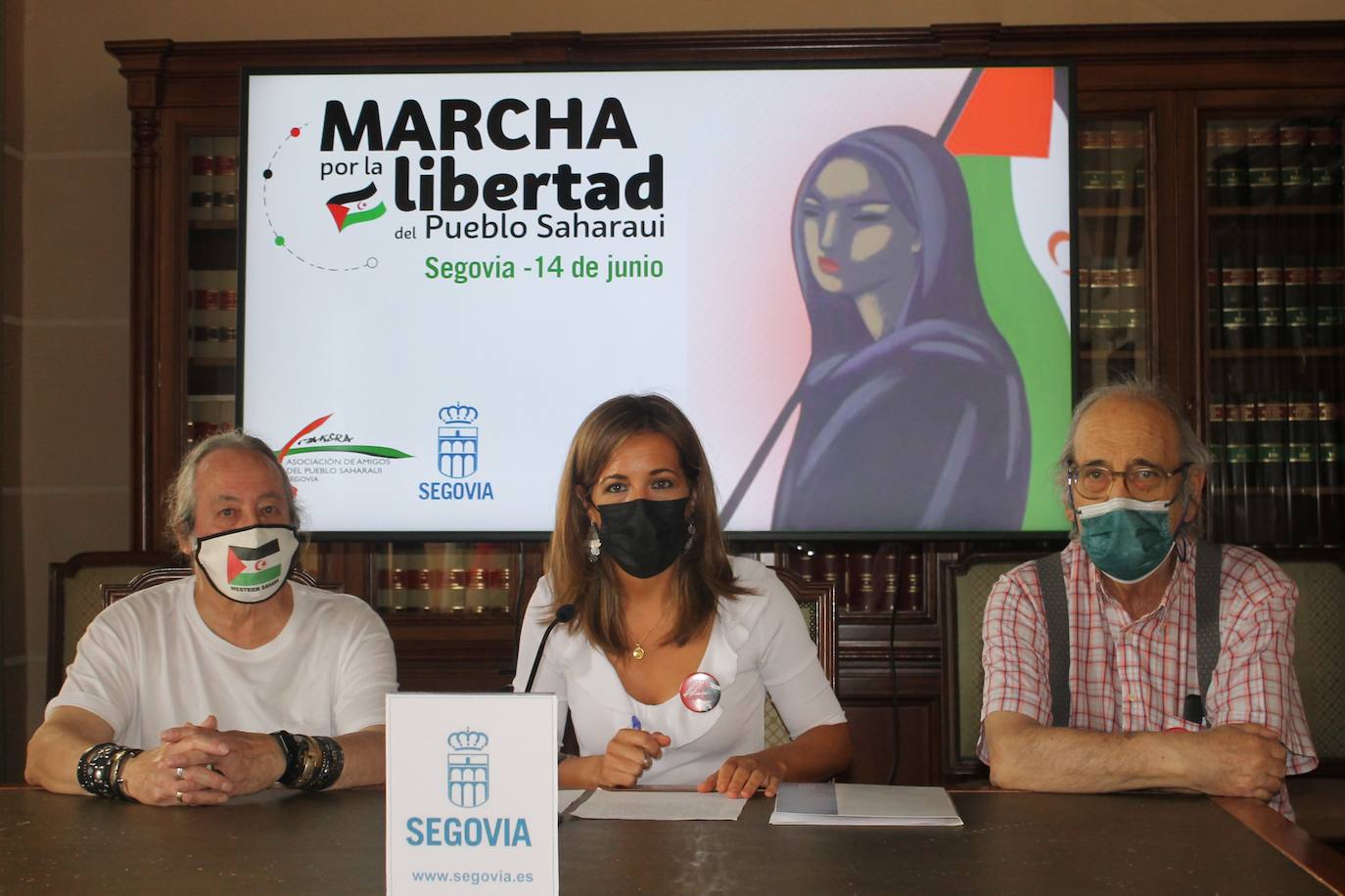 La marcha por la libertad del pueblo Saharaui llegará a Segovia el lunes con apoyo municipal