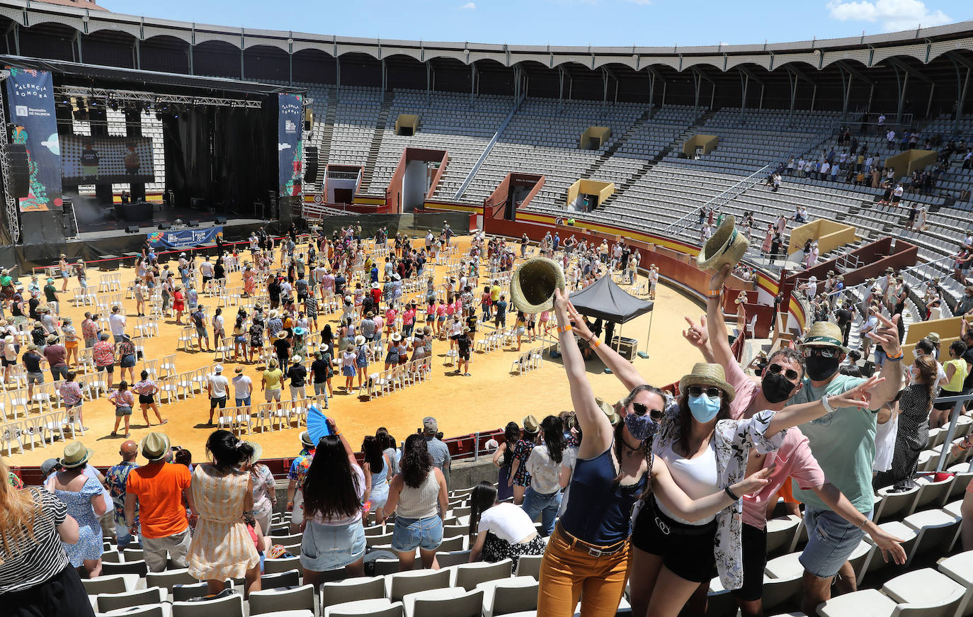 Palencia Sonora avanza con diversión y éxito de público para despedirse este domingo con La Bien Querida