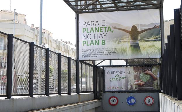 El Tormes instala la primera publicidad exterior descontaminante que proporciona un efecto renovador en el aire similar a cinco árboles