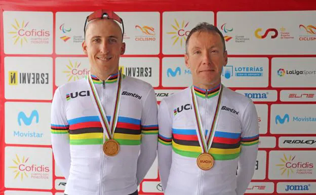 Noel Martín se proclama campeón del Mundo de ciclismo adaptado