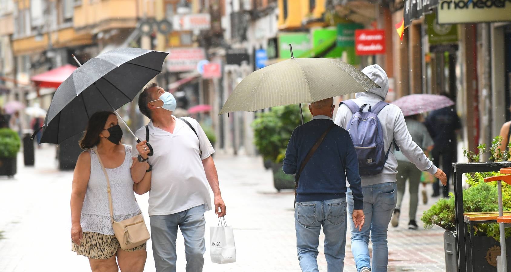 Lluvia en Valladolid