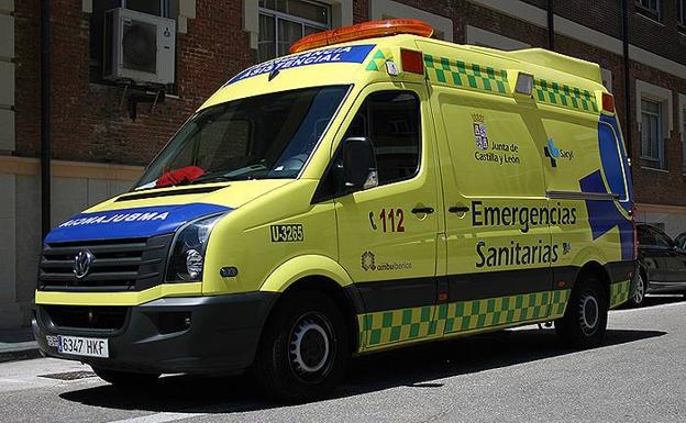 Herido grave un motorista en un accidente en la carretera de Fuensaldaña en Valladolid
