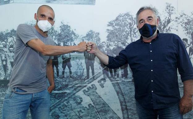 Yuri capitaneará a la Ponferradina en la temporada de su Centenario