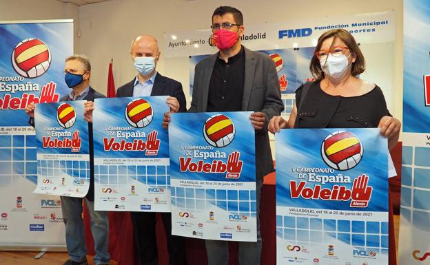 El voleibol protagoniza el primer evento masivo en Valladolid en más de un año