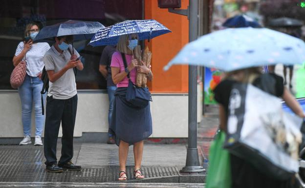 La lluvia deja casi ocho litros de agua por metro cuadrado en Valladolid