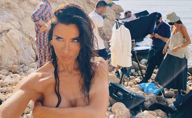 Pilar Rubio burla la censura de Instagram, con su sensual posado