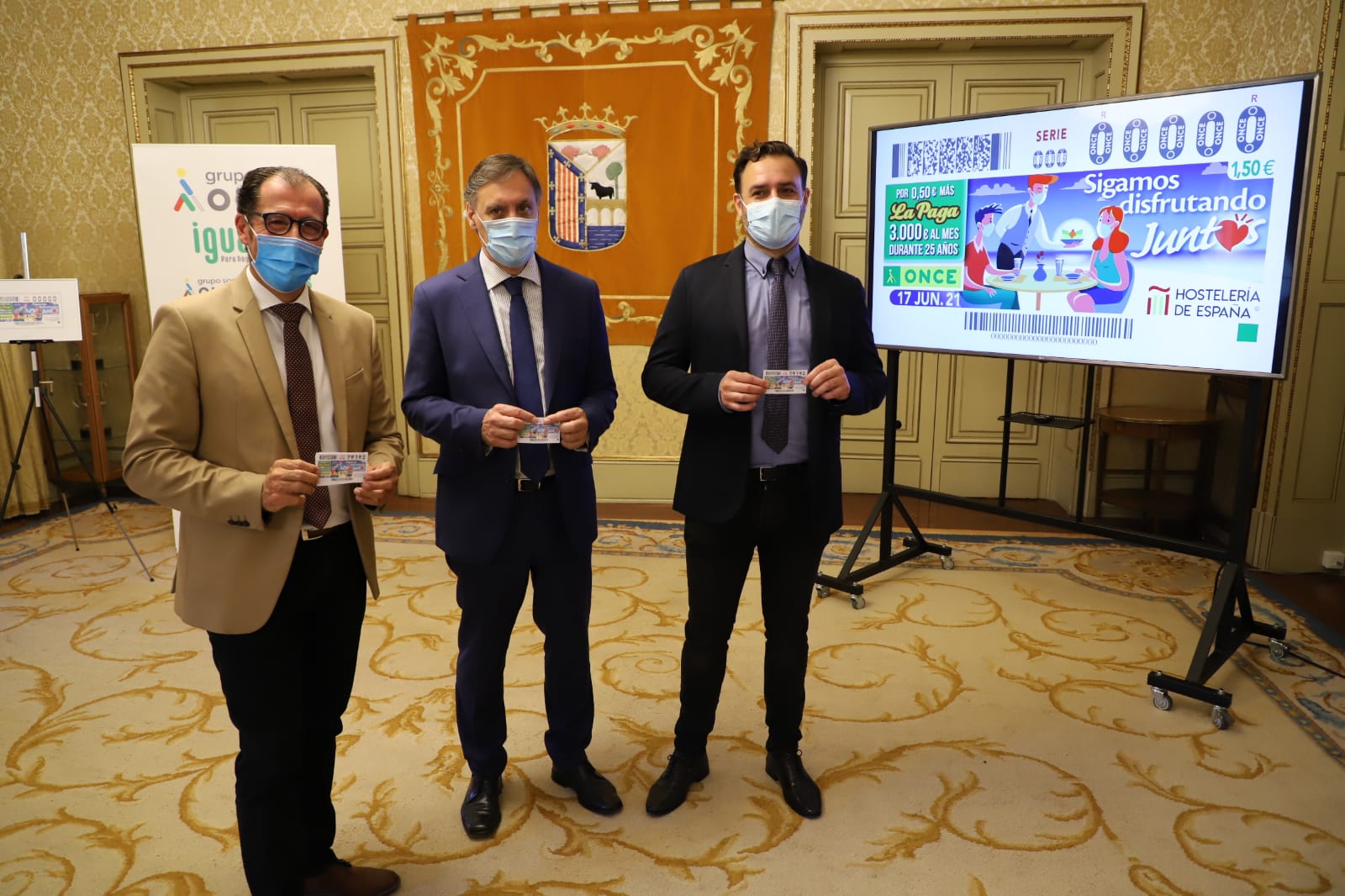 La ONCE dedica un cupón en apoyo a la hostelería para que 'Sigamos disfrutando juntos'