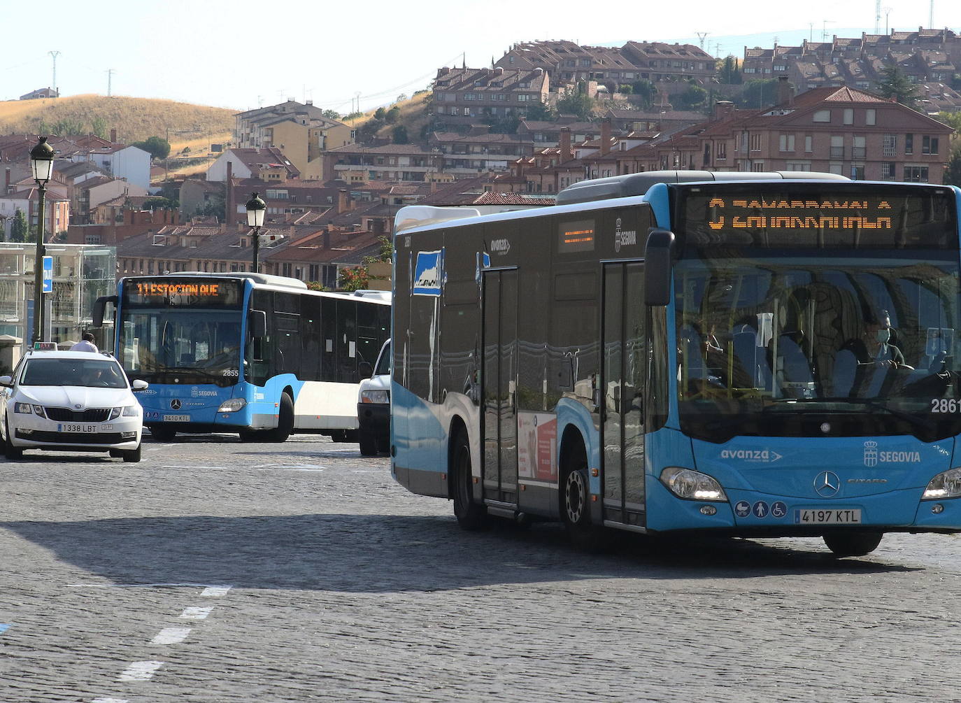 Segovia recibe 802.000 euros del Ministerio de Transportes por el servicio de autobús en 2020