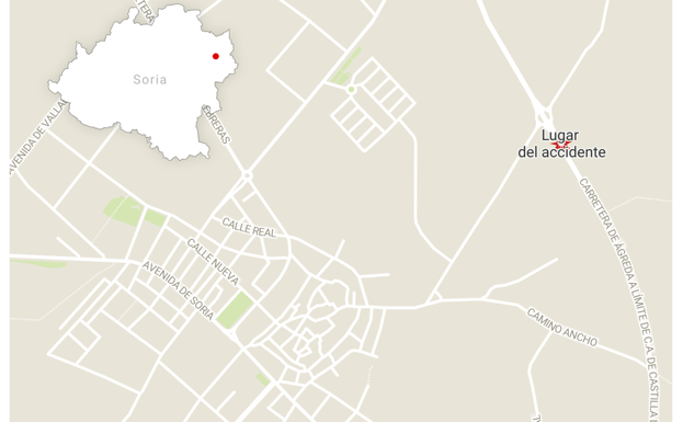 Fallece una mujer de 80 años en un accidente en la provincia de Soria
