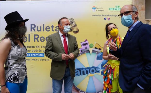 La Diputación de Salamanca lanza la campaña 'La ruleta del reciclaje'