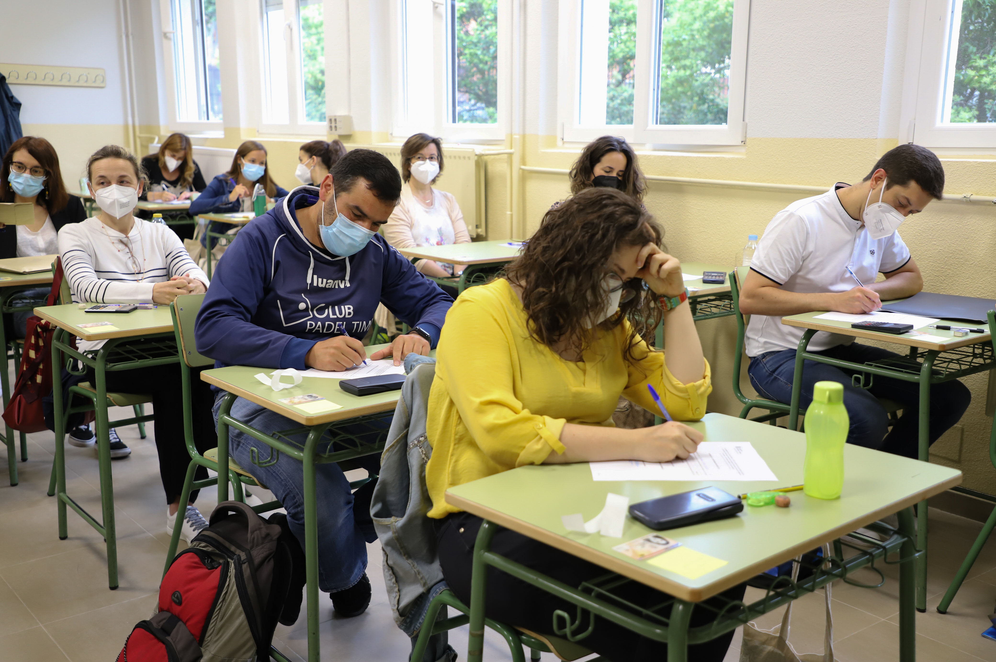 Educación asegura que el tribunal no expulsó a los dos opositores a profesores en Burgos