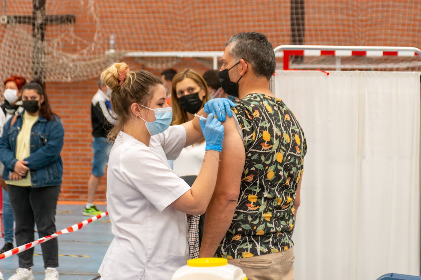 Turno de vacuna para los palentinos de 44 a 48 años