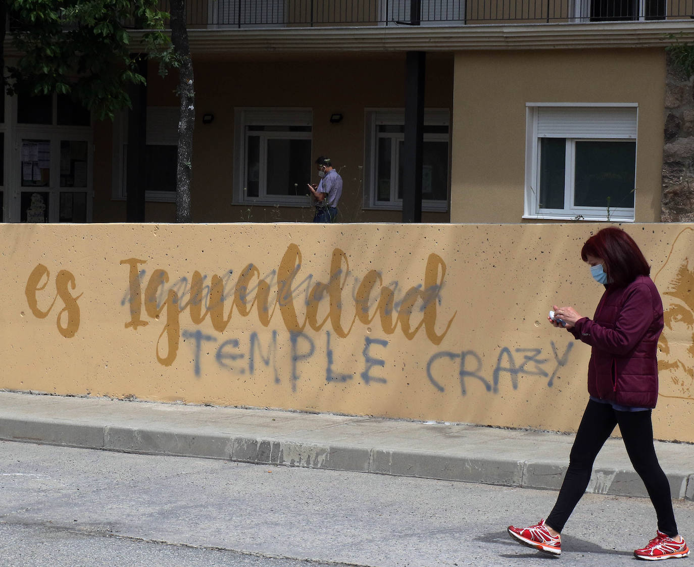 El Ayuntamiento de San Cristóbal denuncia pintadas durante el fin de semana