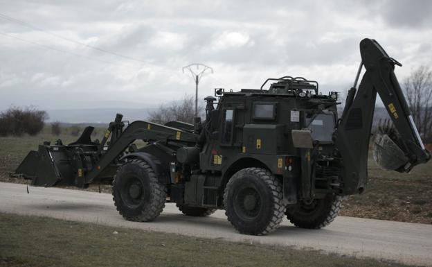 El Mando de Ingenieros de Salamanca amplía los trabajos de rastreo a las provincias de Zamora y Ávila