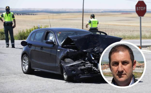 El alcalde de Martín Muñoz de las Posadas, herido en el accidente mortal de Santa María la Real de Nieva