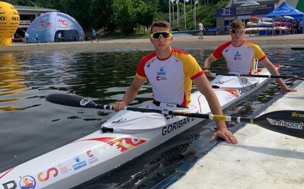 El vallisoletano Marcos Caballero se proclama subcampeón de Europa en K2 1000