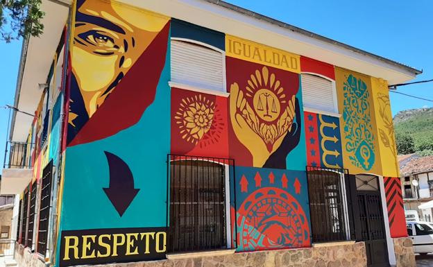 Garcibuey suma un mural dedicado a 'la igualdad y el respeto' a Graffitibuey
