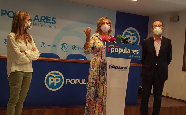 Los parlamentarios del PP de Palencia exigen a Pedro Sánchez que dimita por sus «agresiones» a la democracia