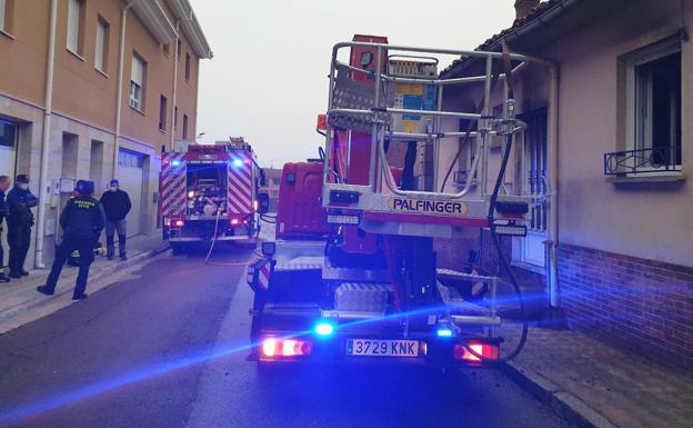 Muere una mujer en el incendio de una vivienda en Aguilar de Campoo
