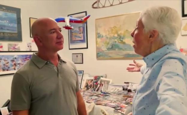 Vídeo: esta pionera del espacio viajará por fin a las estrellas a sus 82 años